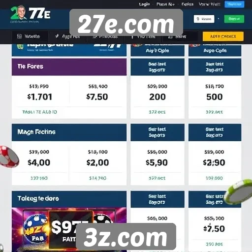 Promoções e bônus disponíveis no 27e.com
