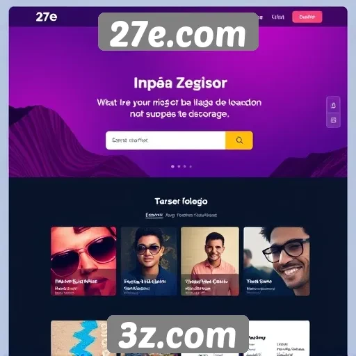 Avaliação do design do site 27e.com